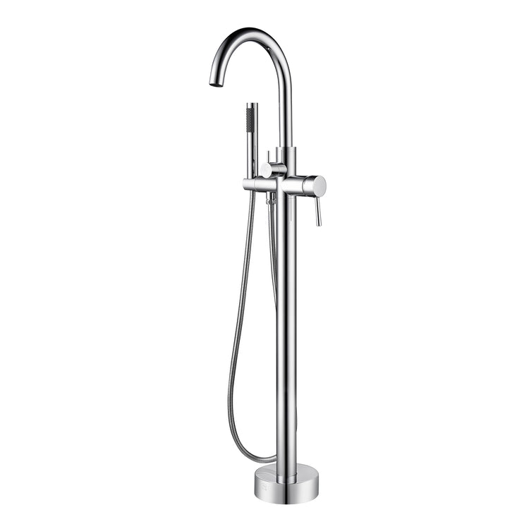 T802.136.100 - CHROME FREESTANDING TUB FILLER