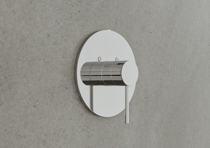 VABRSK01 - Basic Round Tub/Shower Kit