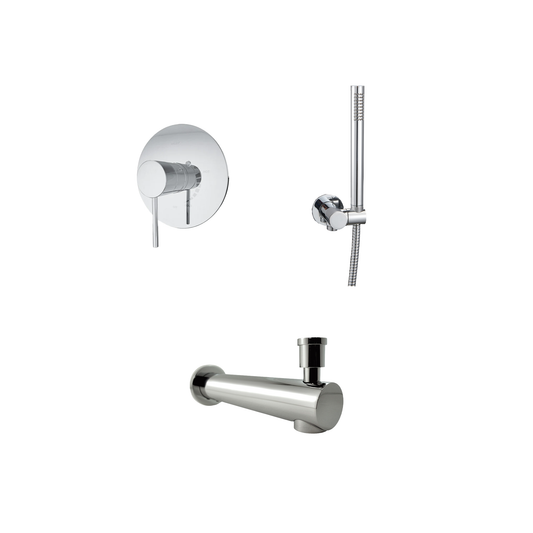 VARHSK01 - Round Hand Shower Kit with Spout