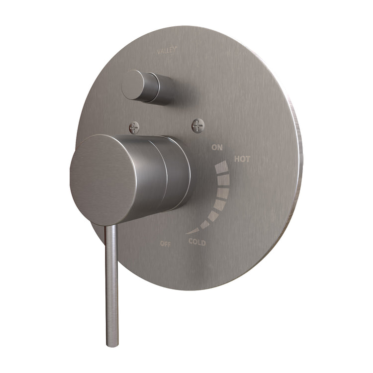 T802.797 Round Trim Kit with Built-in Diverter