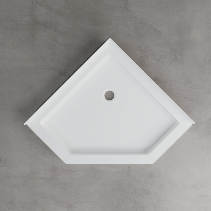 STONE NEO ANGLE SHOWER BASES
