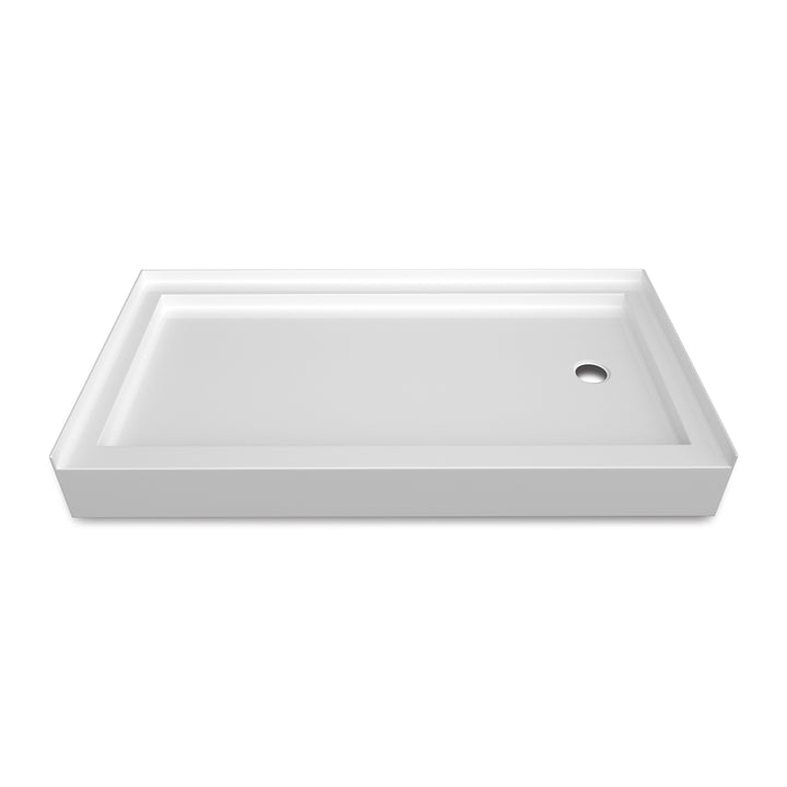 ABOVE FLOOR ROUGH-IN SINGLE THRESHOLD OFFSET DRAIN