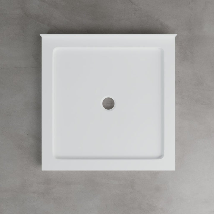 STONE TRIPLE THRESHOLD CENTER DRAIN