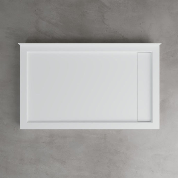 STONE TRIPLE THRESHOLD LINEAR DRAIN