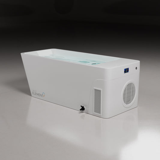 ELEMENT + All in one Glacier & Thermal Plunge tub - Gloss White