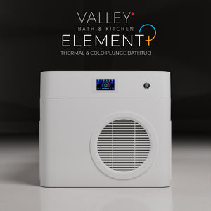 ELEMENT + All in one Glacier & Thermal Plunge tub - Gloss White