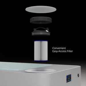 ELEMENT + All in one Glacier & Thermal Plunge tub - Gloss White