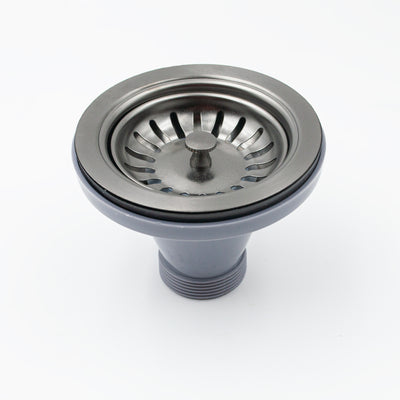 KS-02 Gun Metal Kitchen Sink Strainer