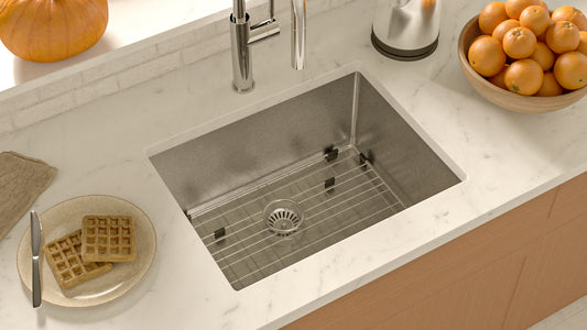 SRRV2318CBG- SINGLE BOWL KITCHEN SINK