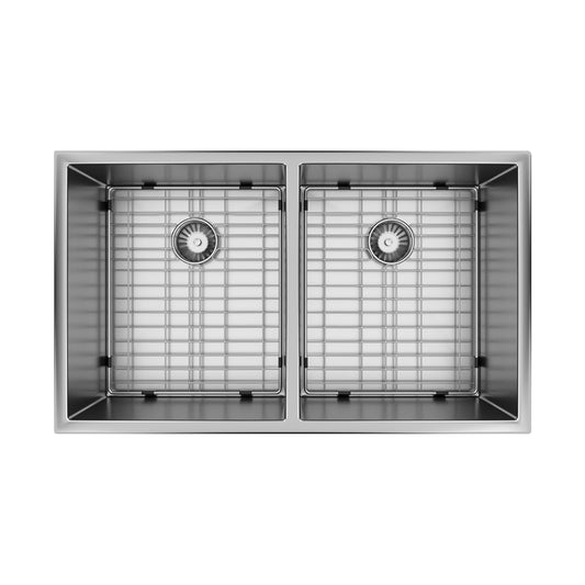 SRRV3218ABG- UNDERMOUNT DOUBLE BOWL KITCHEN SINK