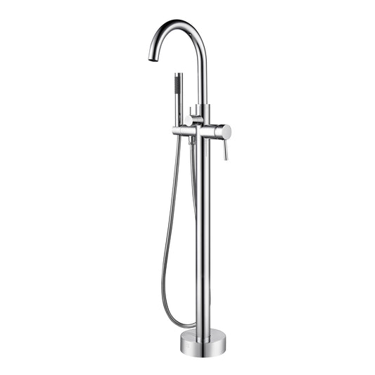 T802.136.100 - CHROME FREESTANDING TUB FILLER