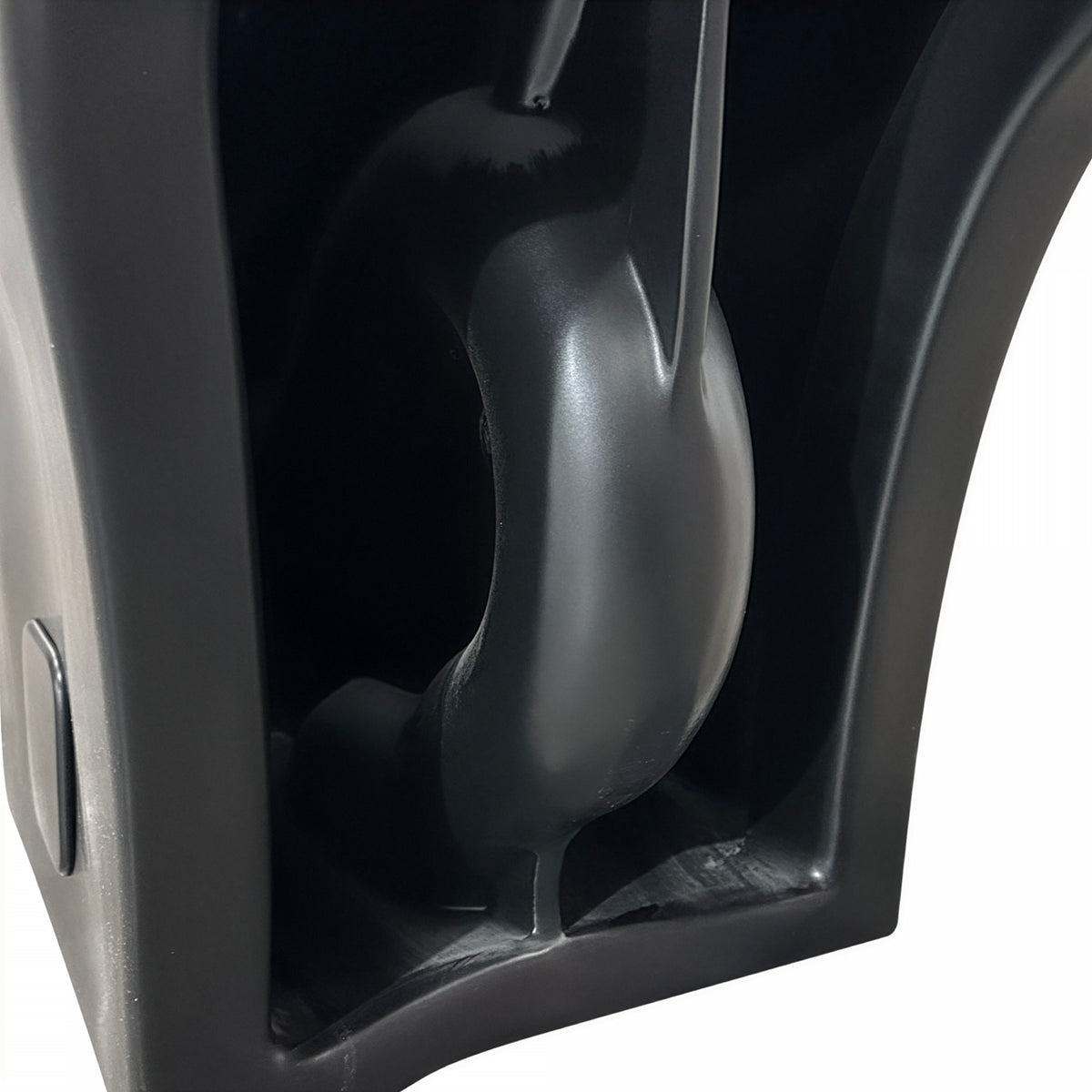 VA8125MBLK - 1-PC. SINGLE FLUSH SIPHONIC TOILET