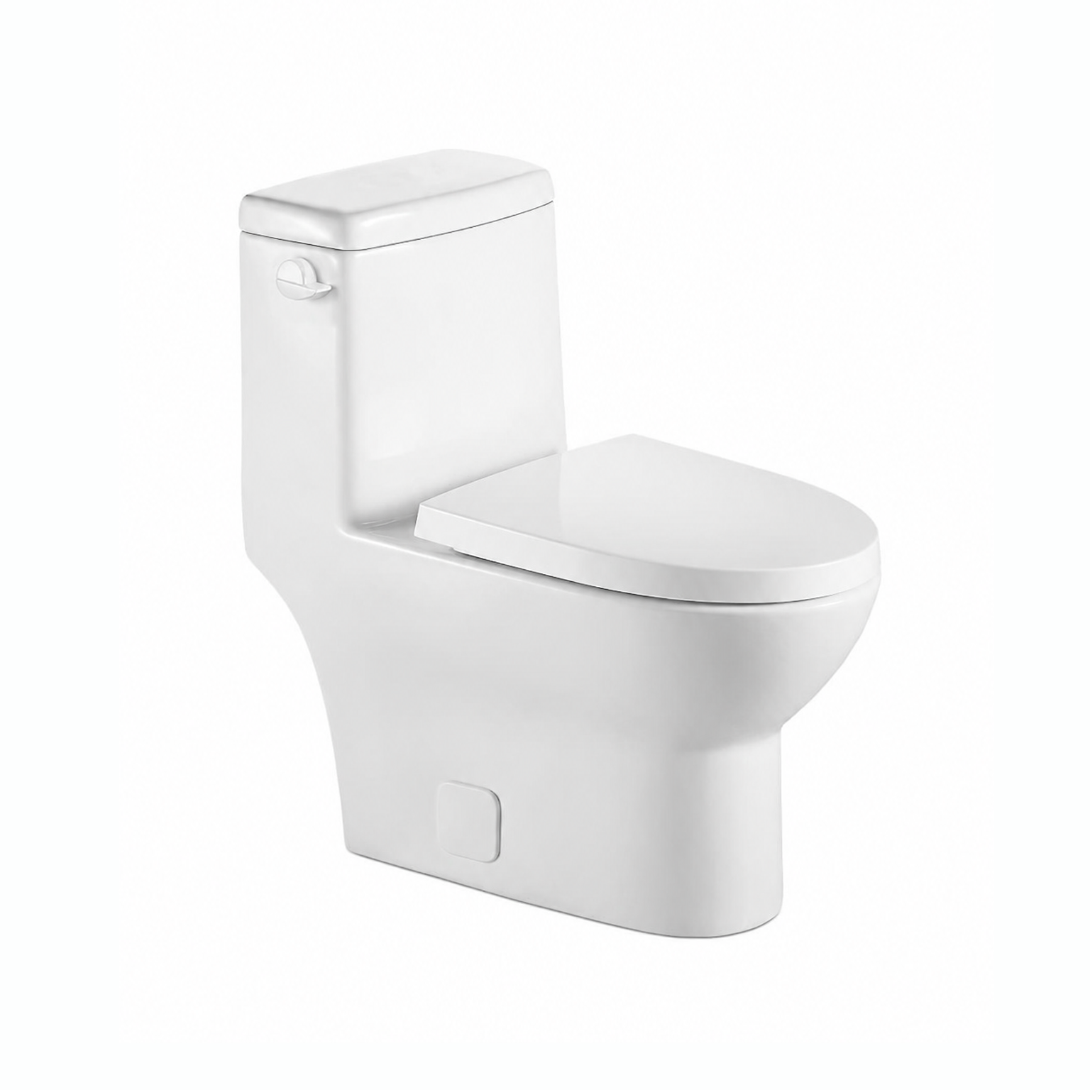 VA8351WHT - 1-PC. SINGLE FLUSH SIPHONIC TOILET