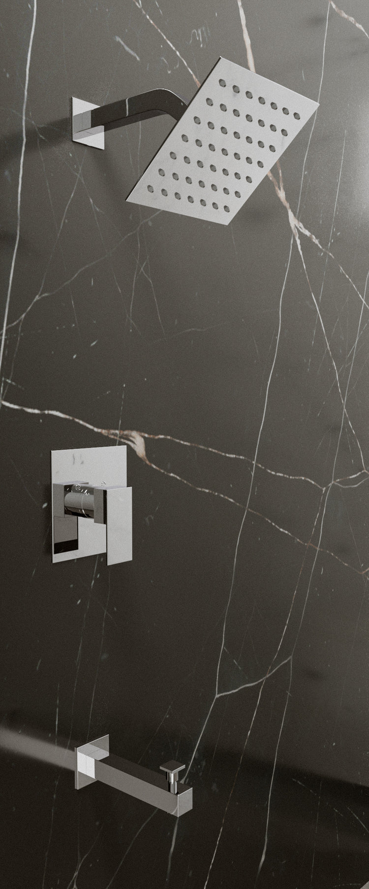 VABSRSK01 - BASIC SQUARE SHOWER KIT
