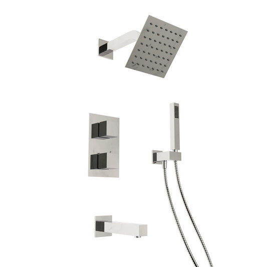 VASRSHK02 - SQUARE HAND TUB/SHOWER  KIT