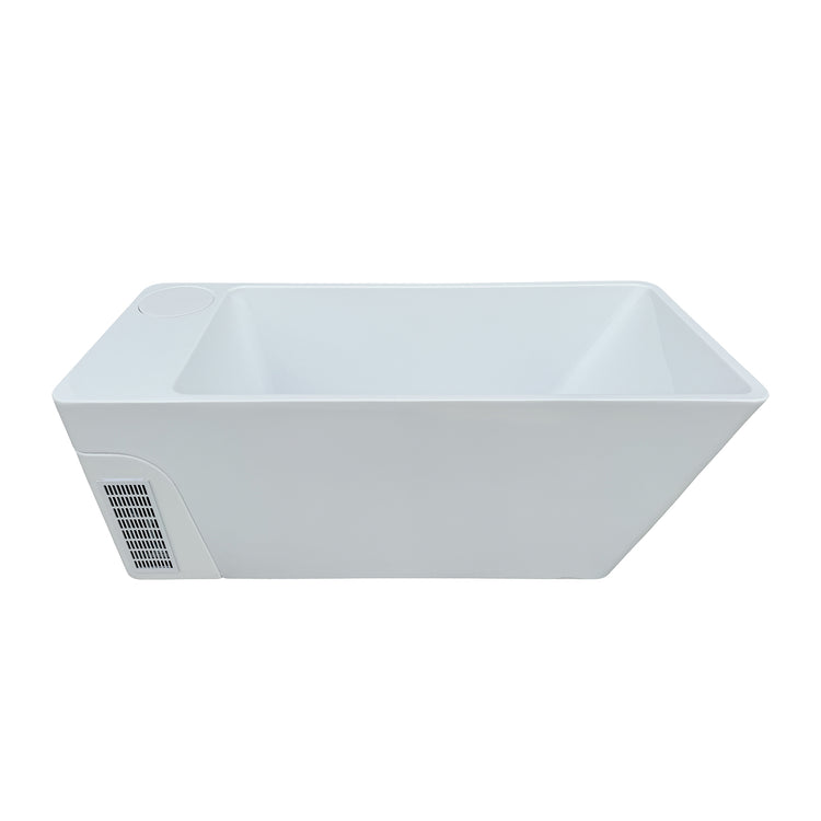 ELEMENT + All in one Glacier & Thermal Plunge tub - Gloss White