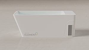 ELEMENT + All in one Glacier & Thermal Plunge tub - Gloss White