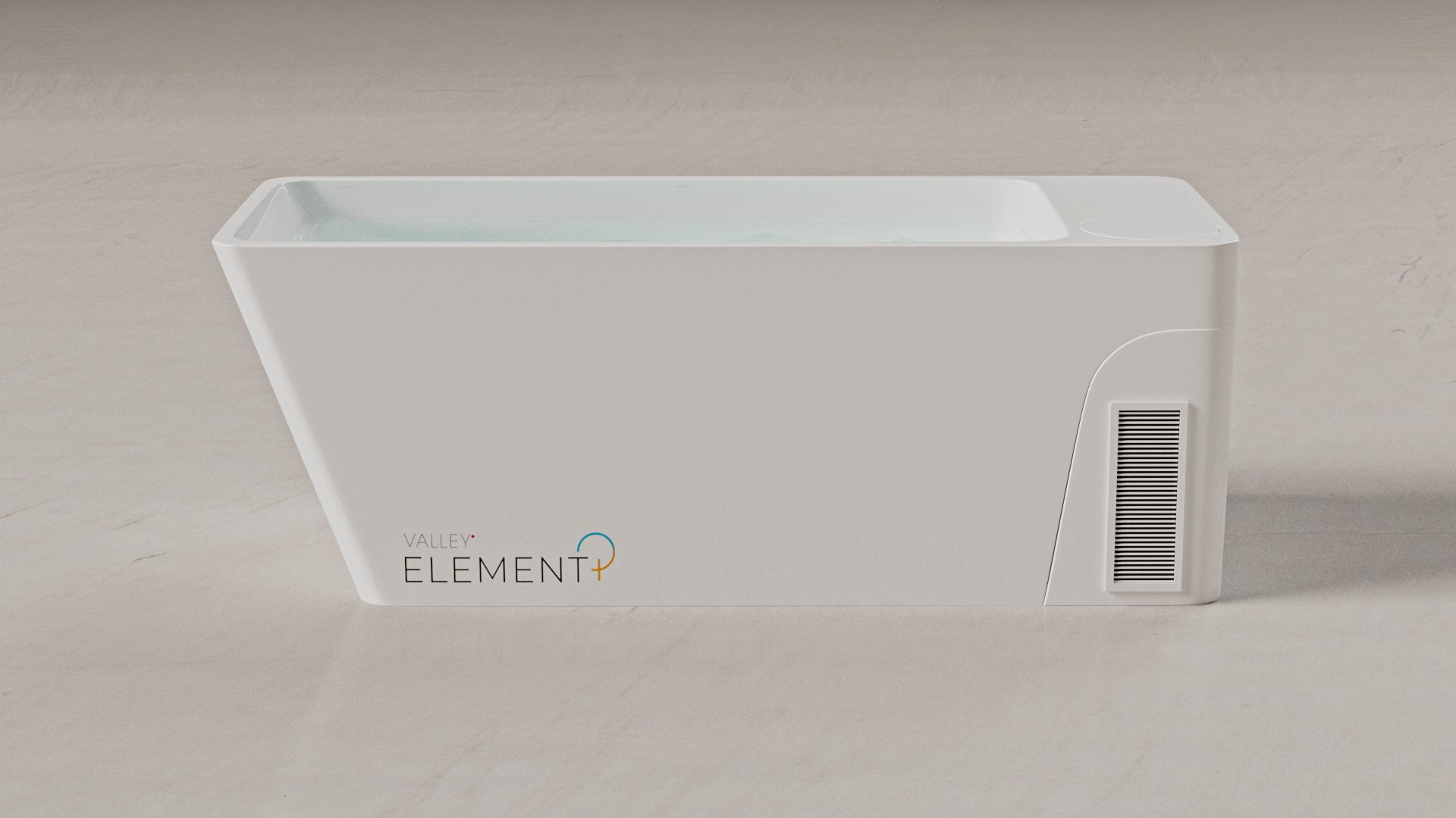 ELEMENT + All in one Glacier & Thermal Plunge tub - Gloss White