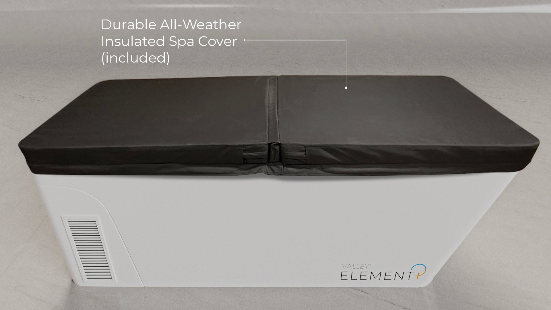 ELEMENT + All in one Glacier & Thermal Plunge tub - Gloss White