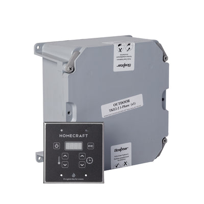 VBKTKE2 - Outdoor Relay Contactor Box with Homecraft Sauna Control