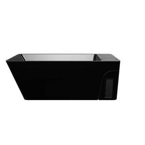 ELEMENT + All in one Glacier & Thermal Plunge tub - Gloss Black