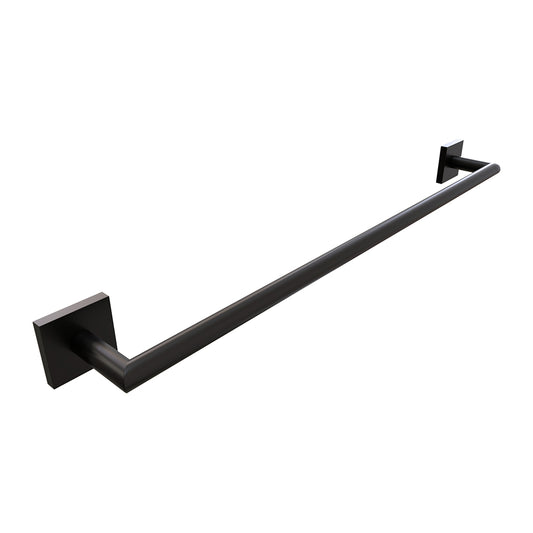 118 SÉRIES MATTE BLACK SINGLE TOWEL BAR (118.024.500)