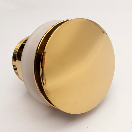 PD004 Freestanding Bathtubs Pop-Up Drain - Gold