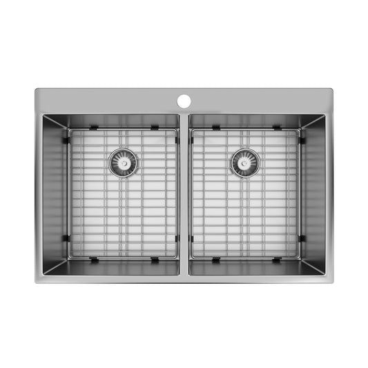 SRT3120ABG - DOUBLE BOWL KITCHEN SINK