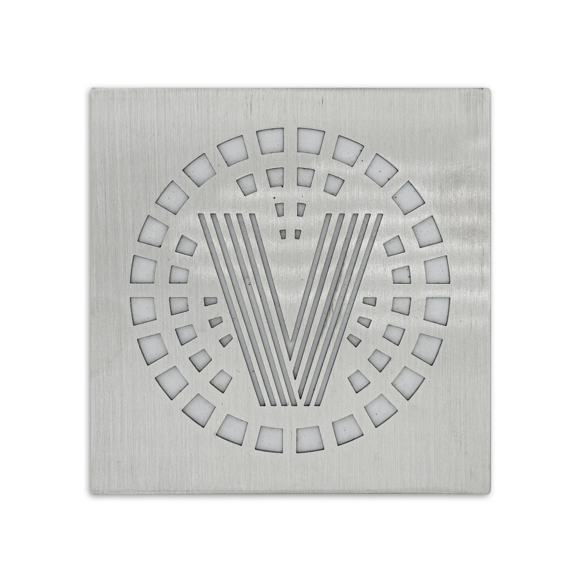 V - Valley Stainless Steel Drain Cover