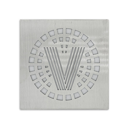 V - Valley Stainless Steel Drain Cover